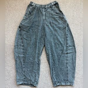 Free People - High
Road Pull-On Barrel Pants